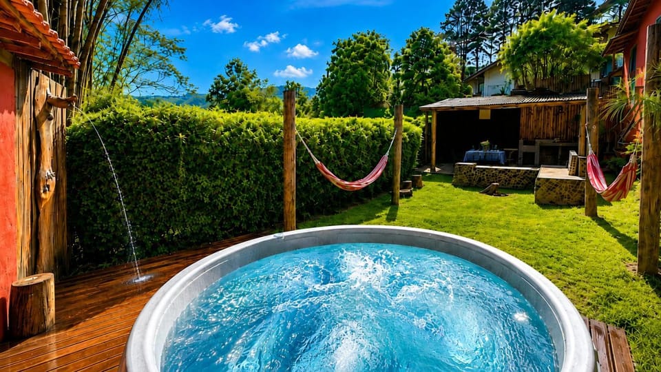 Hot Tub, Garden view