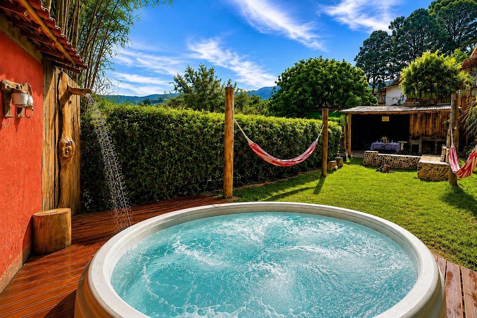Garden, Hot Tub, Garden view, Open Air Bath