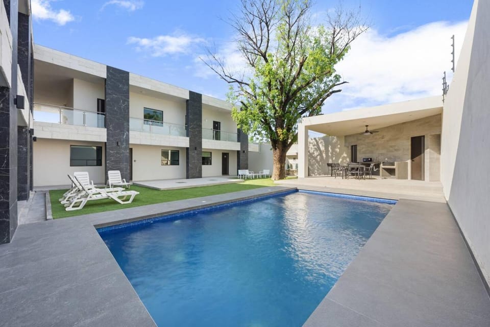 Moderno Loft Cerca del Tec Alberca + parrilla Apartment in Monterrey