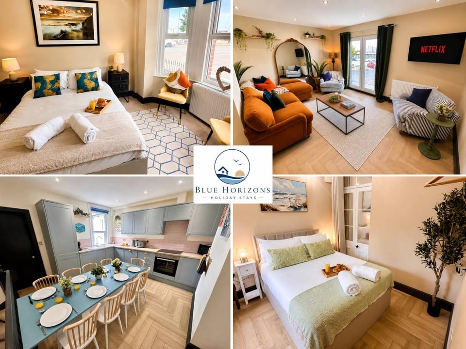 Luxury Seaside Stay with Free Parking & Beach Close House in Great Yarmouth