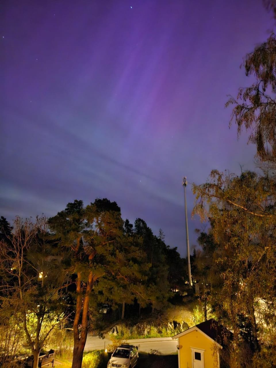 Night, Natural landscape