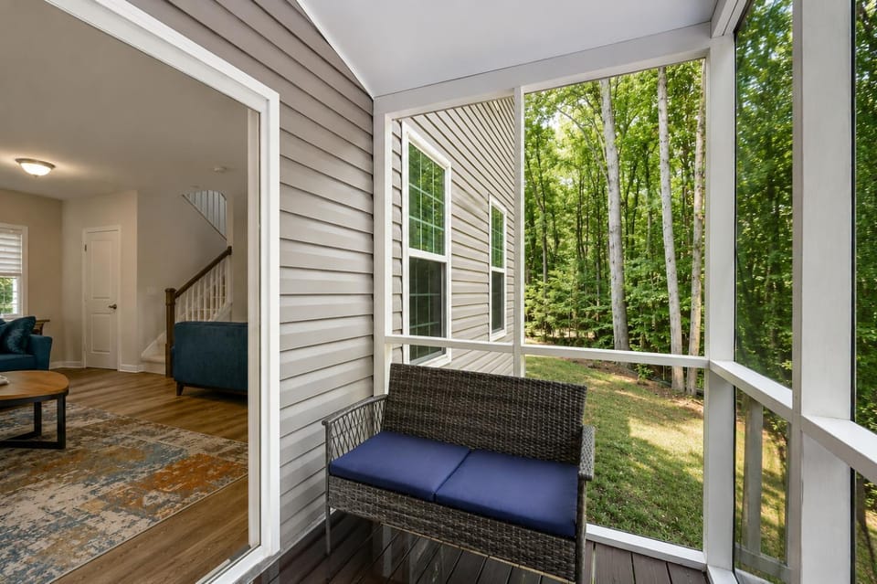 Patio, Garden, Living room, Seating area
