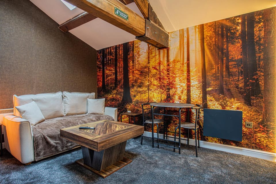 Starfall Designer Studio - Super King Bed - Lift Apartment in Calderdale