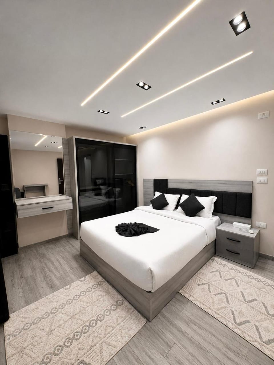 Living room, Bedroom
