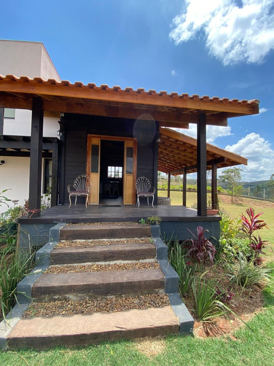 Tiny House Romântica vista linda House in State of São Paulo