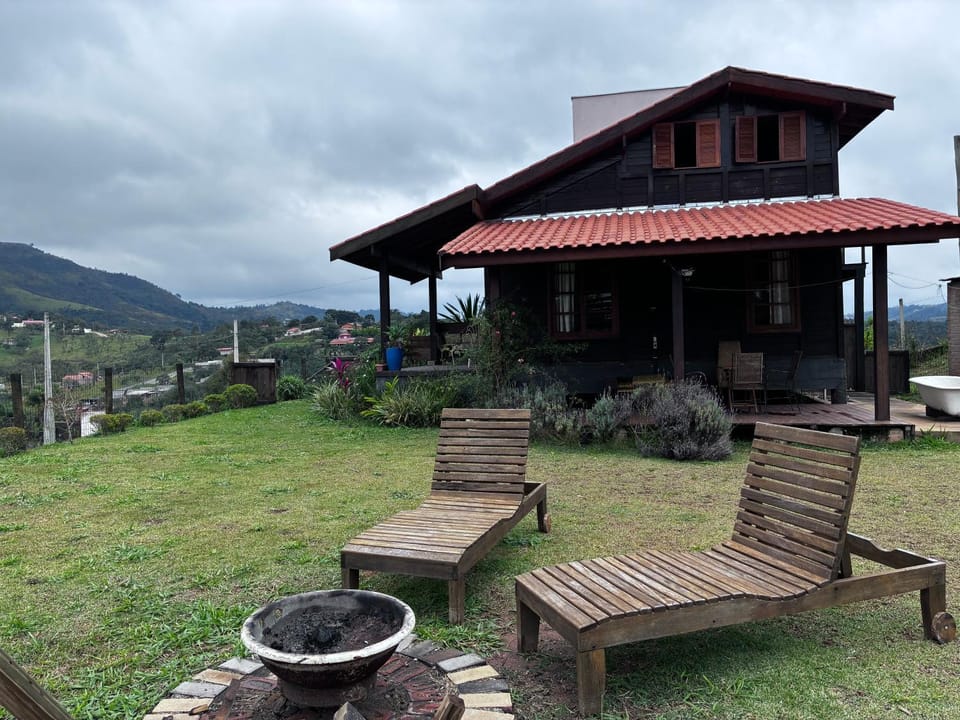Tiny House Romântica vista linda House in State of São Paulo