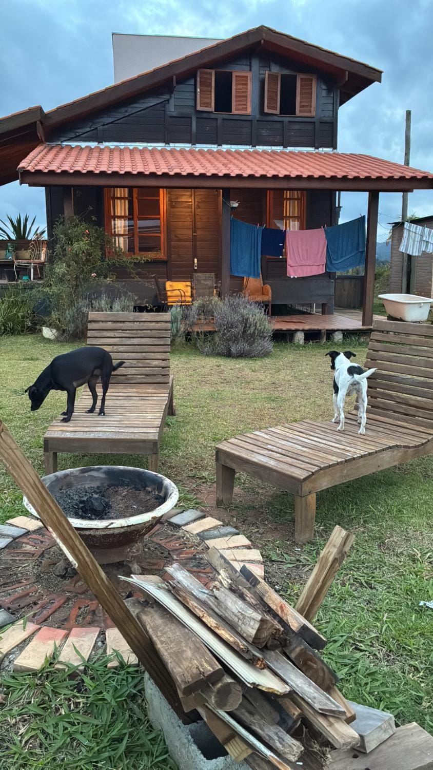 Tiny House Romântica vista linda House in State of São Paulo