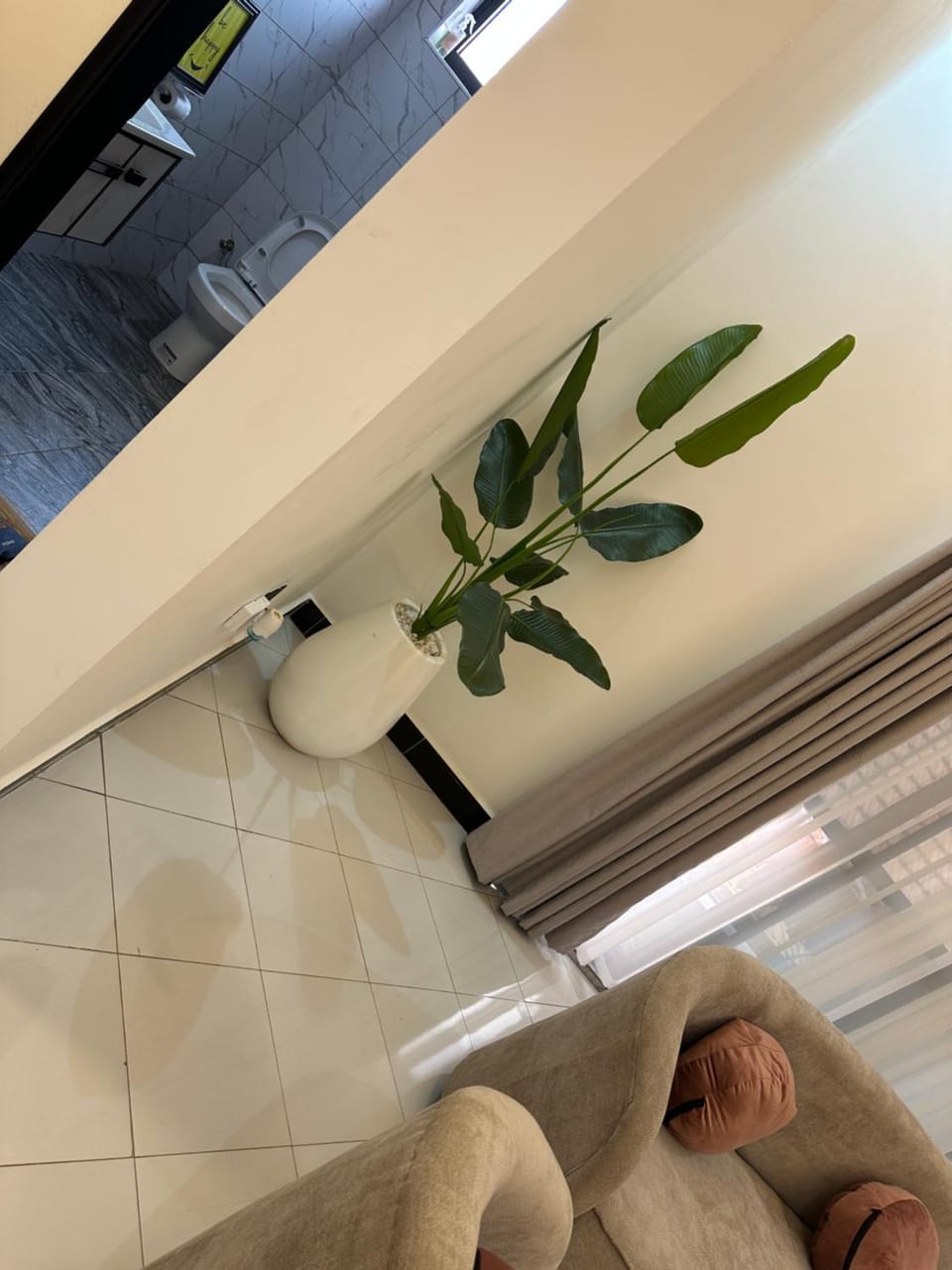 Grey furnished 1 bedroom Apartment in Kampala