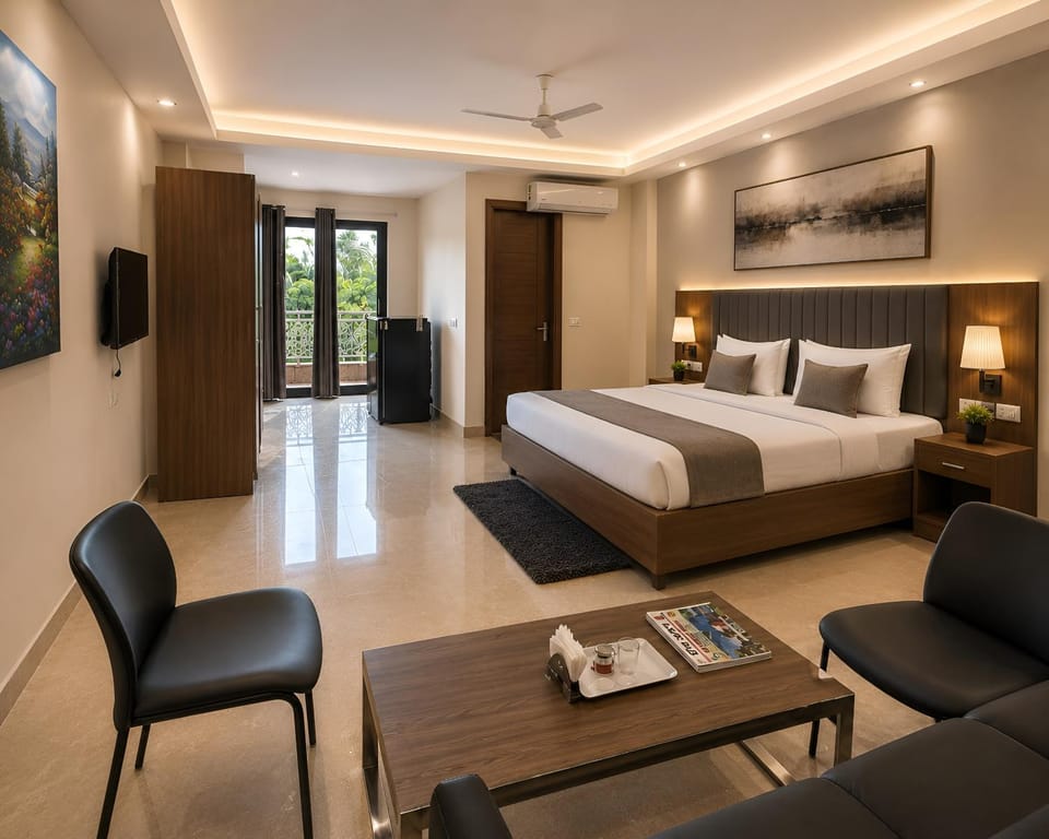 Bed, Kitchen or kitchenette, Bedroom