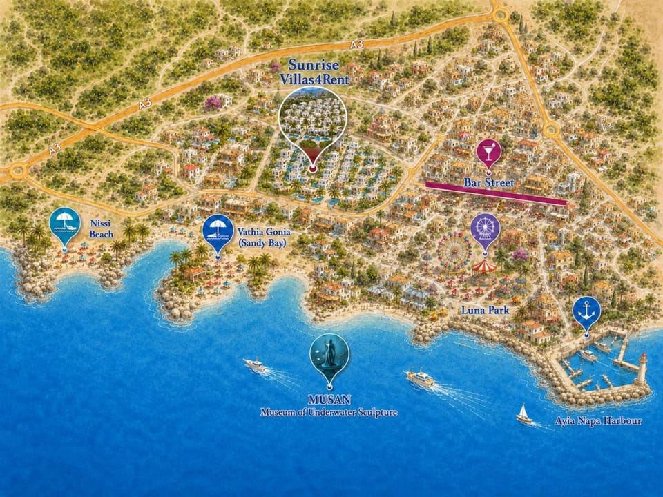 Nissi beach Villa 17 with Private pool Villa in Ayia Napa