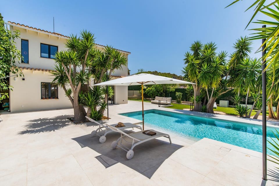 Garden, Swimming pool, sunbed