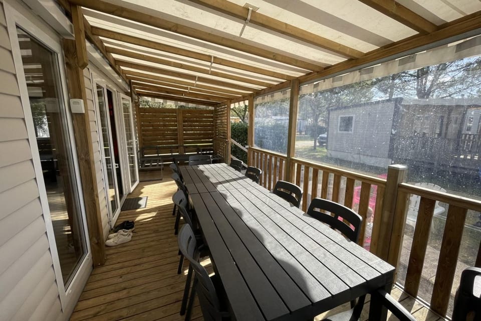 Mobil-home 3 chambres 1 sdb House in Mimizan