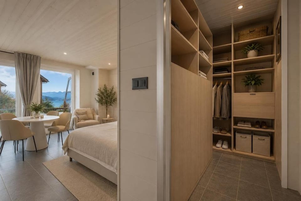 Perched above Montreux, with breathtaking views of Lake Geneva and the Alps Apartment in Montreux