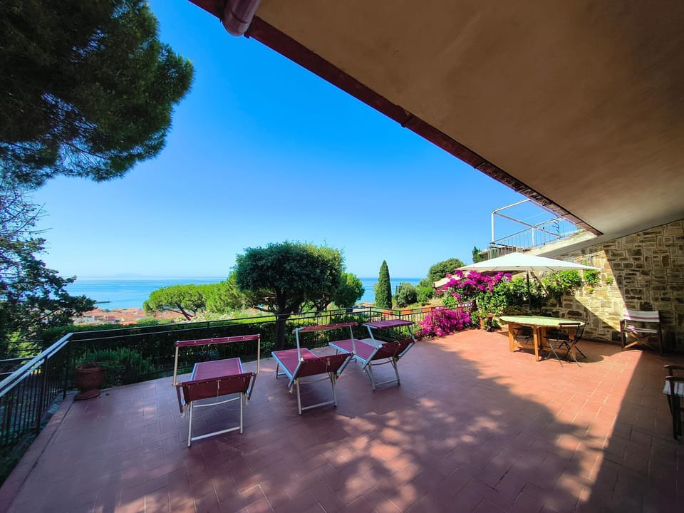 Balcony/Terrace, sunbed