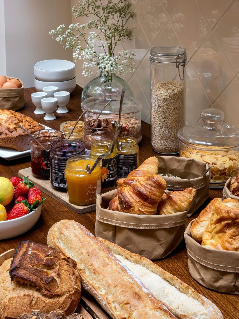 Buffet breakfast