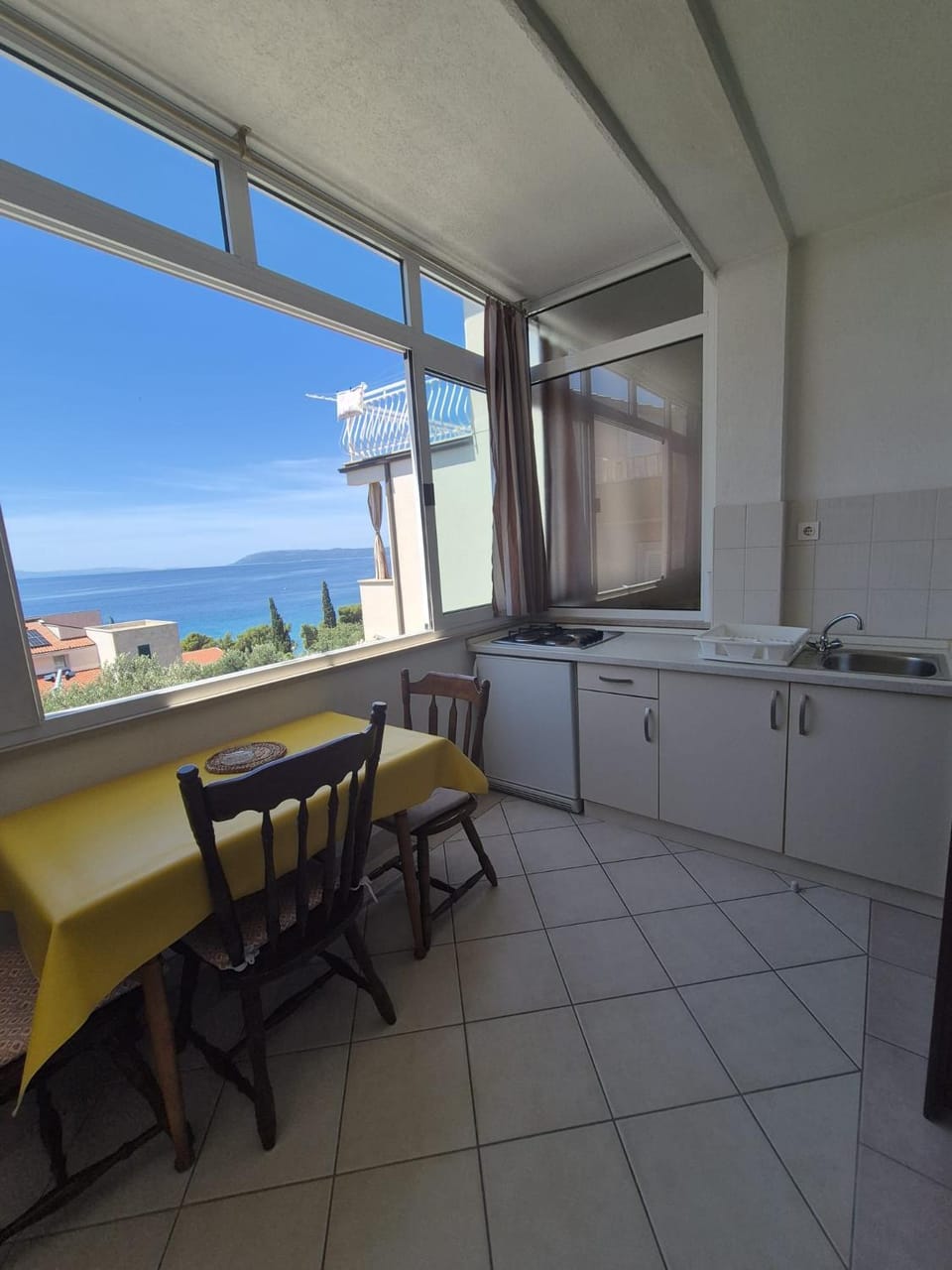 Balcony/Terrace, Kitchen or kitchenette, Sea view
