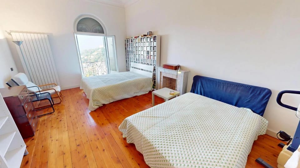 115RP - Grand 3P avec vue mer dans un ancien palace Apartment in Menton