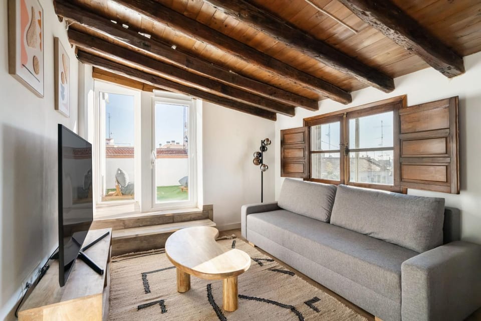 Premium Penthouse Lavapies & Terrace Apartment in Centro