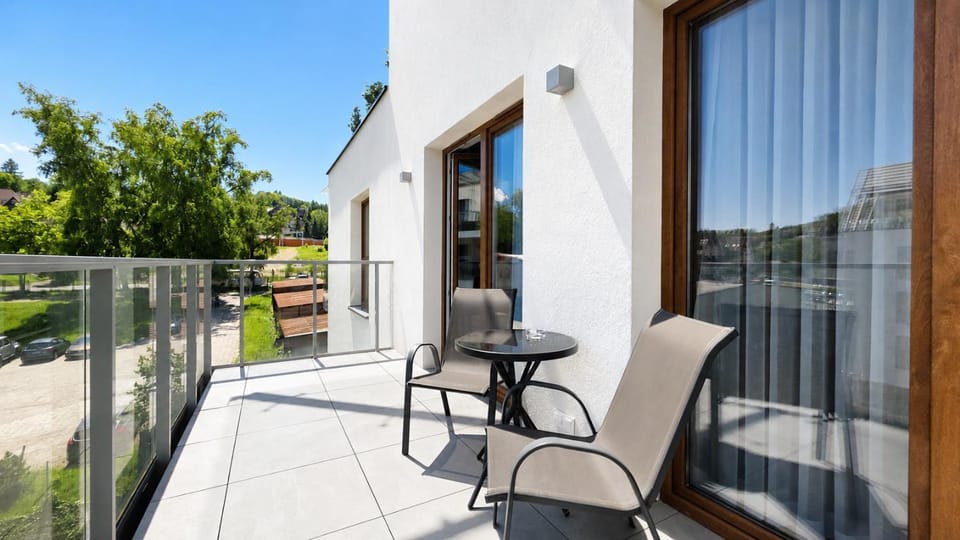 Property building, Day, View (from property/room), Balcony/Terrace, Seating area