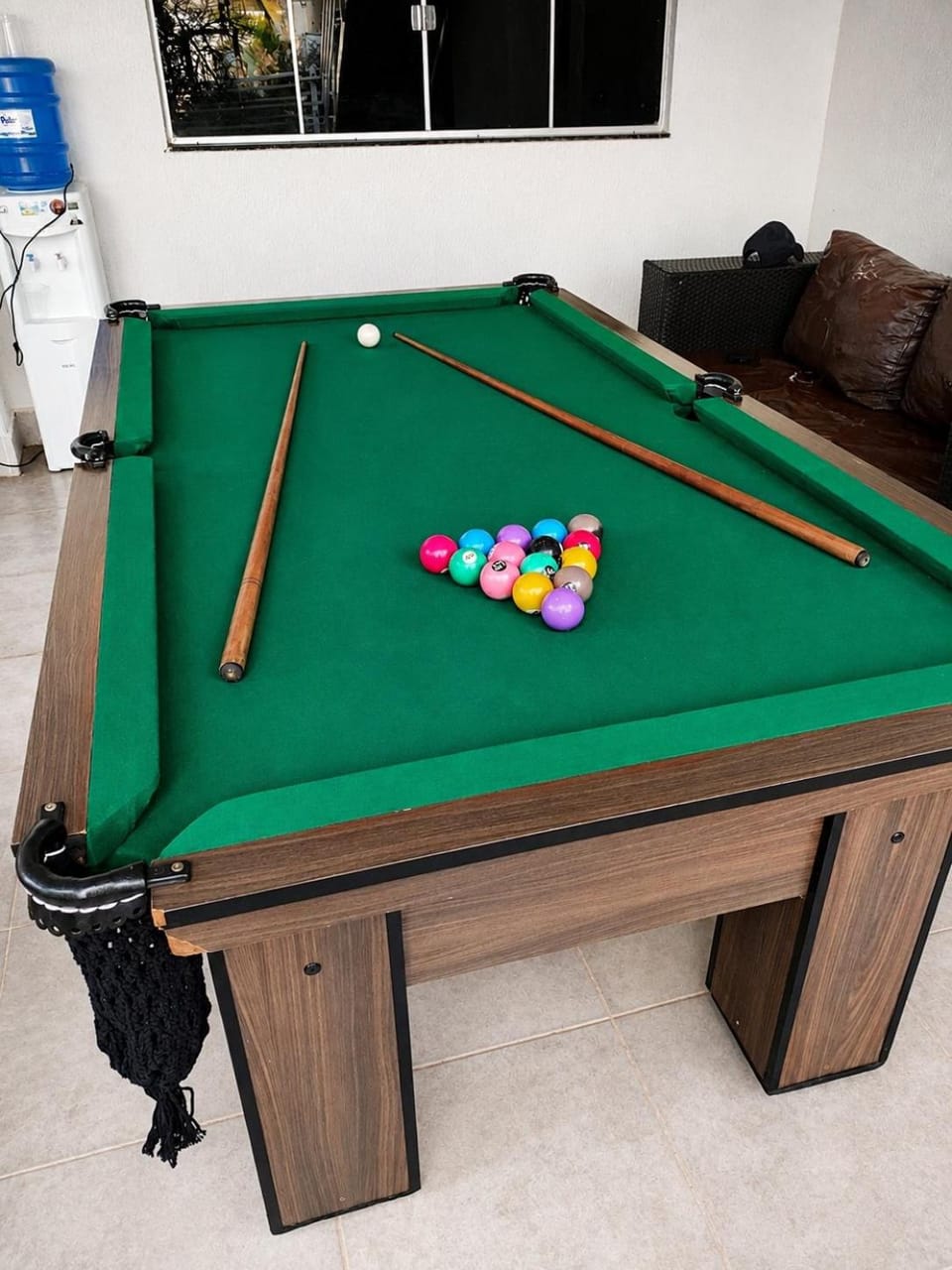 Casa com piscina, ofurô quente, sinuca, roupa de cama incluso e aceitamos pet PARCELAMOS ATÉ 12x no Cartão De Crédito Sem Juros House in State of Goiás