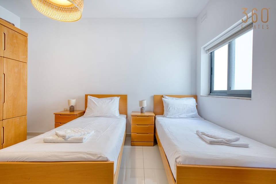 Cozy 2 Bedroom Apartment in Swieqi Near St Julians and Paceville Apartment in Malta