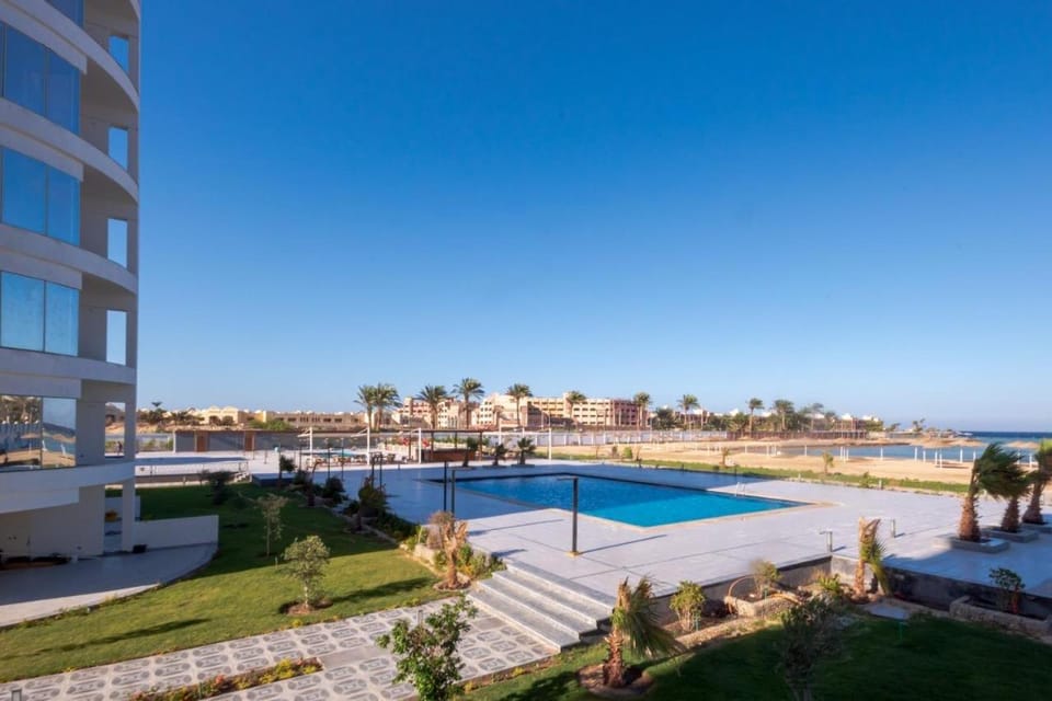 Luxury free Wi-Fi Sea View C415 Apartment in Hurghada