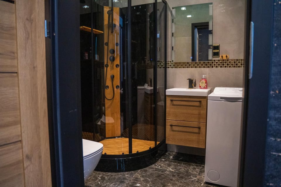 Shower, Toilet, Bathroom, washing machine