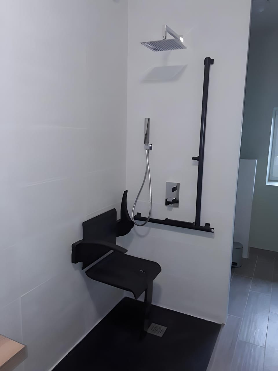Bathroom, Living room