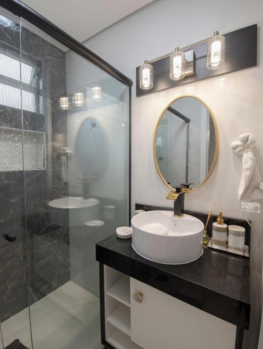 Apt Luxo com Projetor e Elevador para até 6 pessoas- praia grande Apartment in State of São Paulo