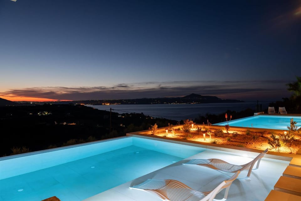 Natural landscape, Pool view, Sea view