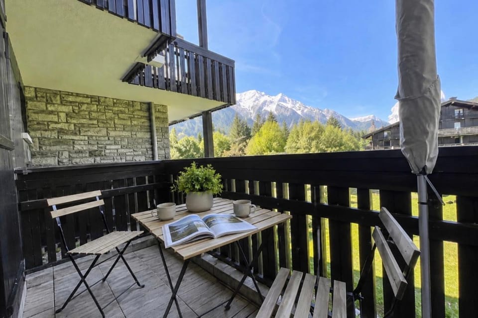 Appt in Mont Blanc view and parking Apartment in Chamonix