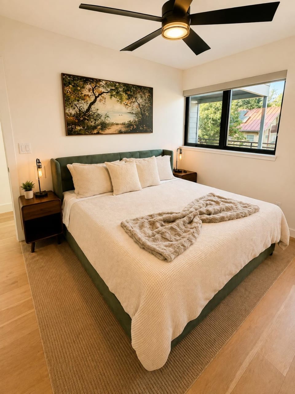 Rooftop Lounge ATX l Fire Pits & Outdoor TV House in Austin