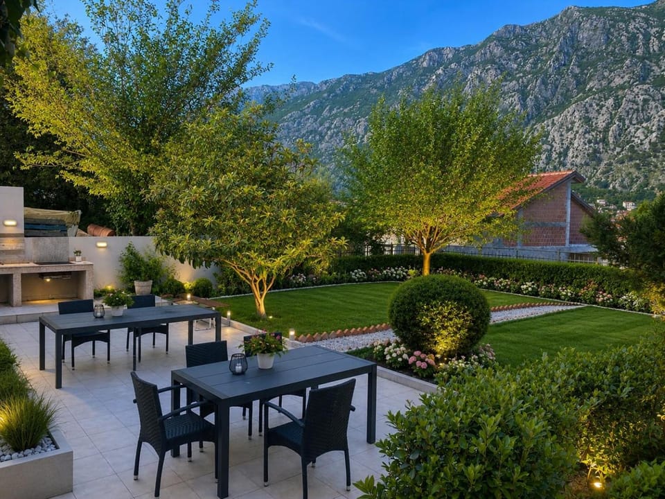 Kotor Bay View Residence with Pool Apartment in Muo