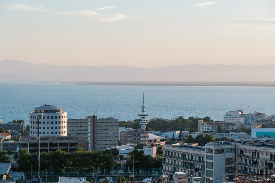 Nearby landmark, Day, Natural landscape, Bird's eye view, City view, Sea view, Location