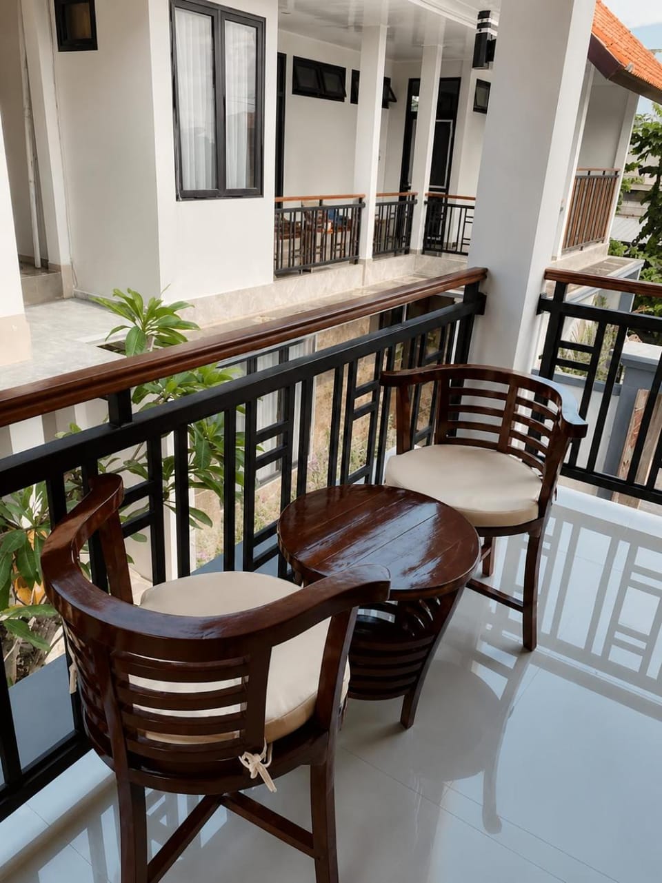 Property building, Patio