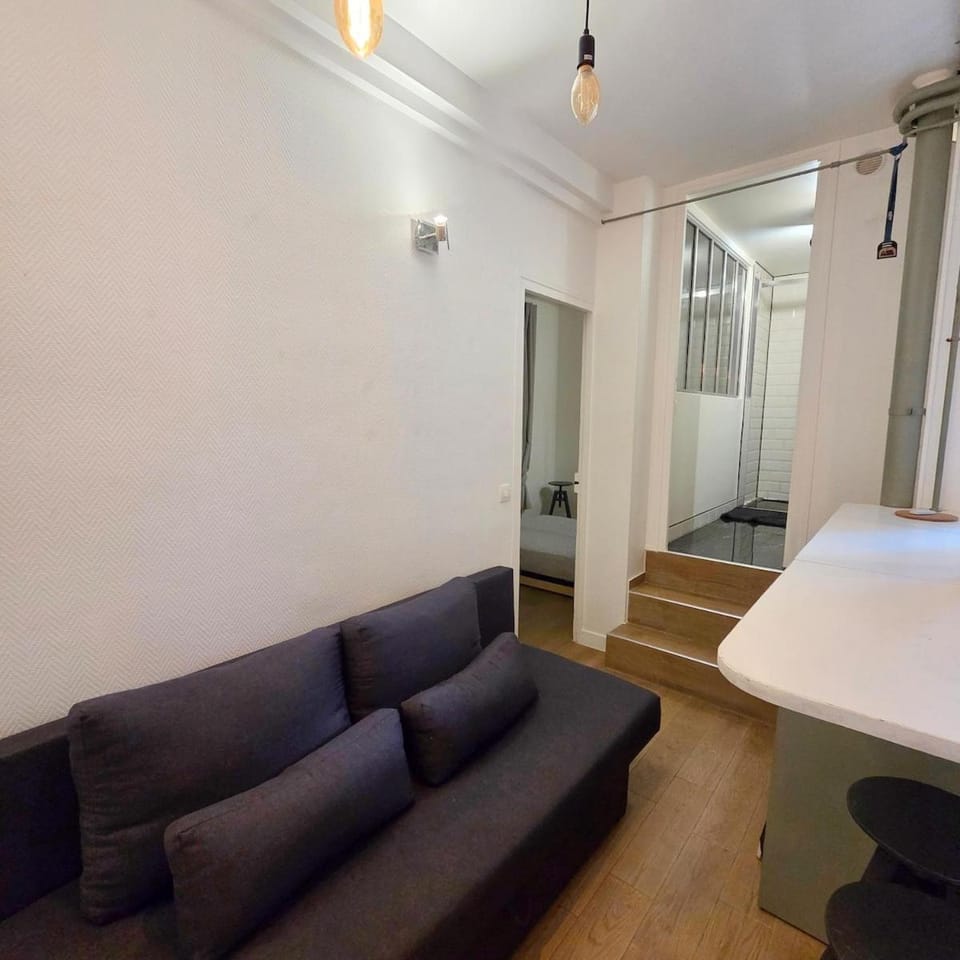 Loft with Private Terrace Canal St-Martin 4P Apartment in Paris