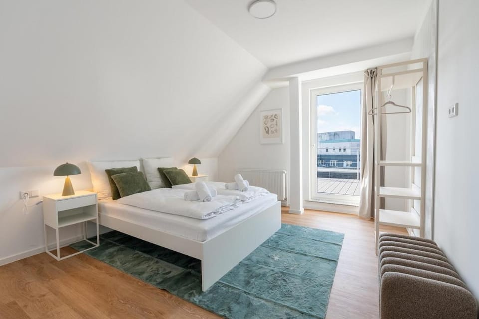 Luxus Penthouse mitten in Oldenburg City 6 Pers Apartment in Oldenburg