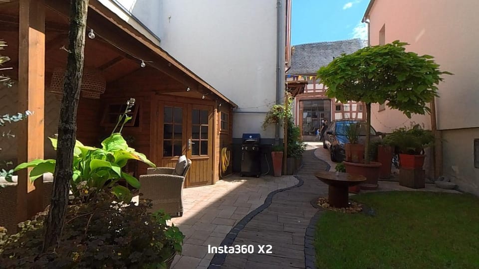Property building, Day, Garden, Garden view