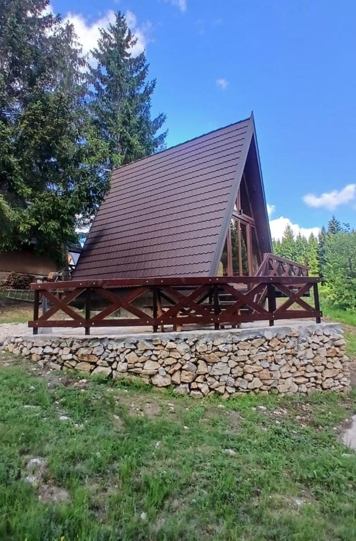 A-Frame Tadić Tara House in Zlatibor District, Serbia