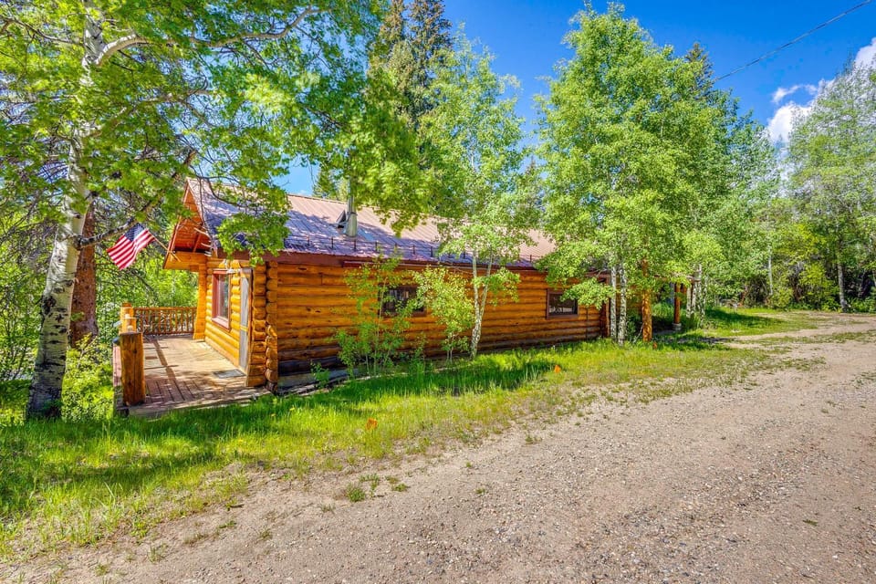 10 Private Acres on the Co River Original Cabins! Cabin in Rocky Mountain National Park