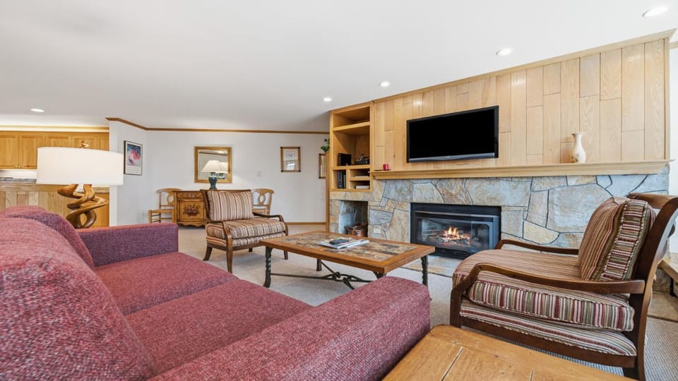 Day, TV and multimedia, Living room, Seating area, fireplace, furniture