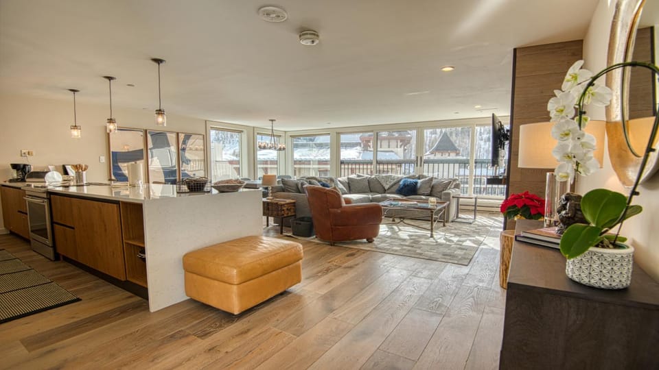 Day, Kitchen or kitchenette, Living room, Seating area, furniture
