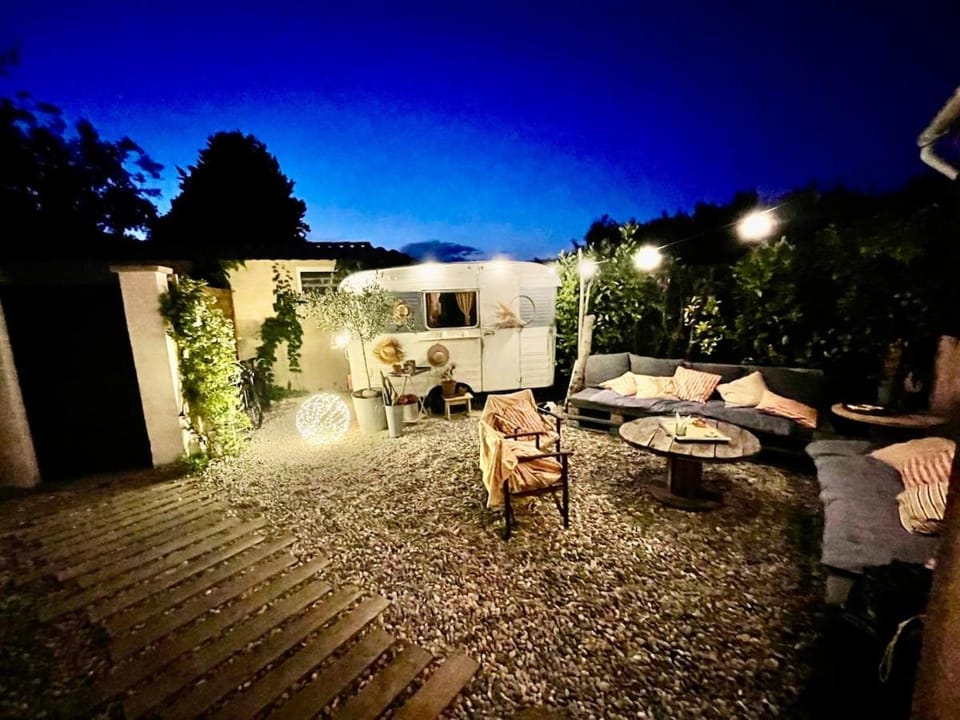 Patio, Garden, Garden view