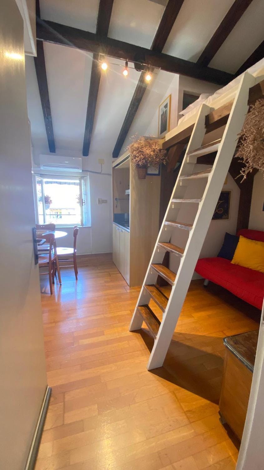 Bed, Living room, Photo of the whole room, Seating area, Bedroom, bunk bed