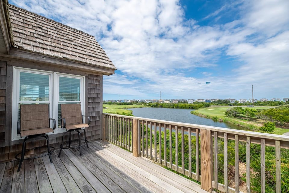 Lake & Links - Village at Nags Head, Sound View, Golf Course Views, Pets OK, YR Flex Stays House in Nags Head