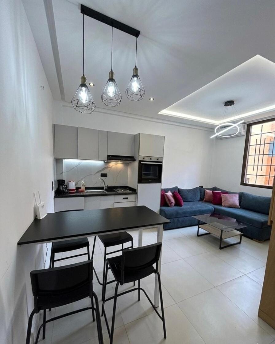 Studio Central Guéliz Wifi Netflix Apartment in Marrakesh