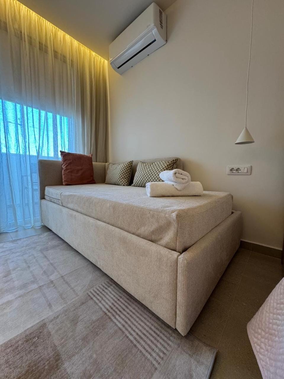Modern Oasis - 5-Min Walk to Beach Apartment in Tirana County, Albania