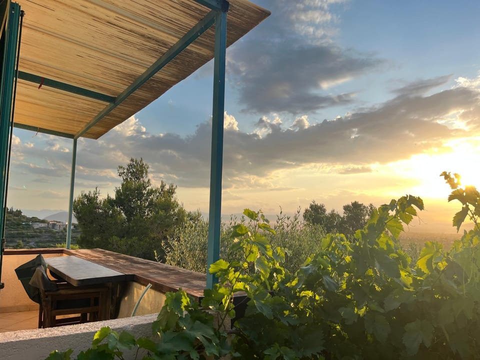 Golden Hour on the Hill House in Islands