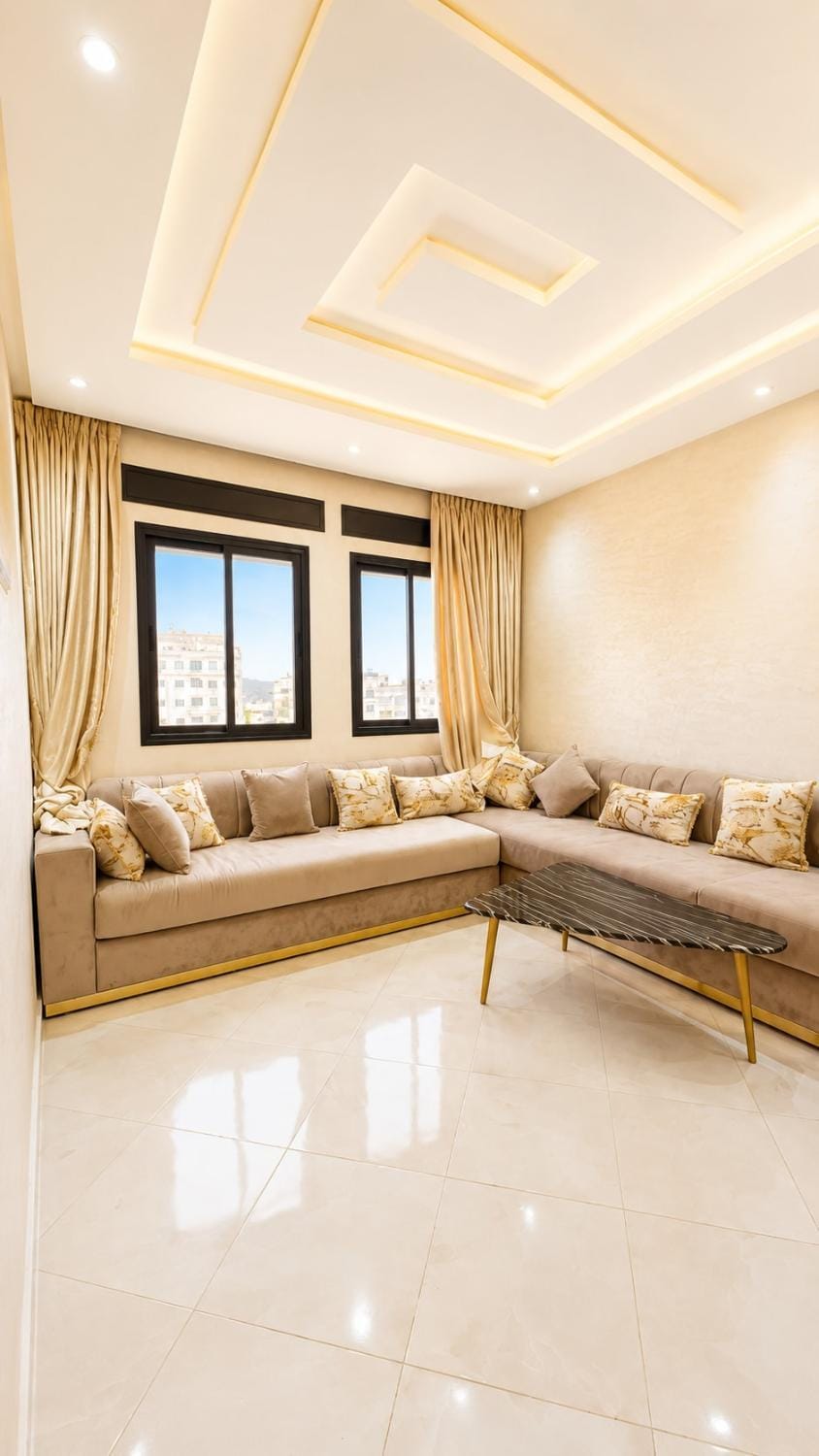 Appartement de luxe avec piscine près de la plage à Tanger Apartment in Tangier