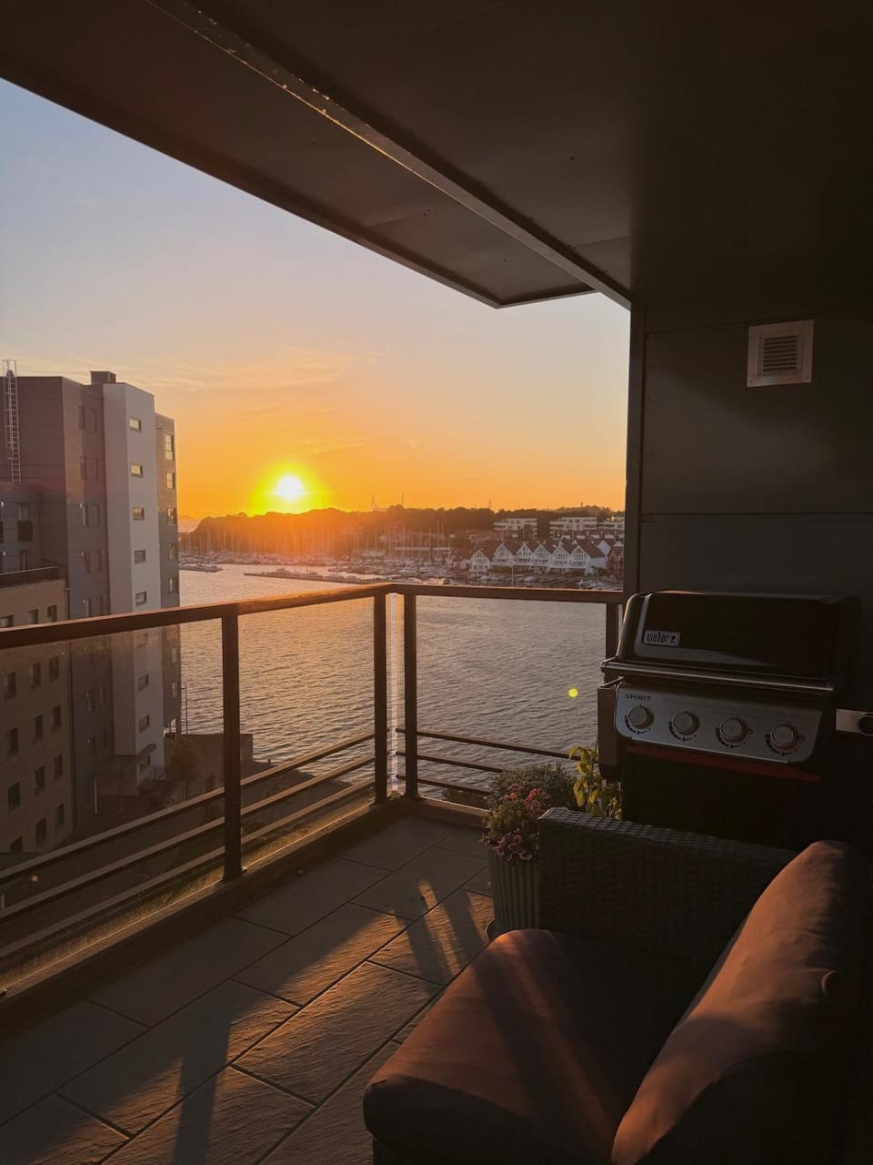 Balcony/Terrace, Sea view, Sunset